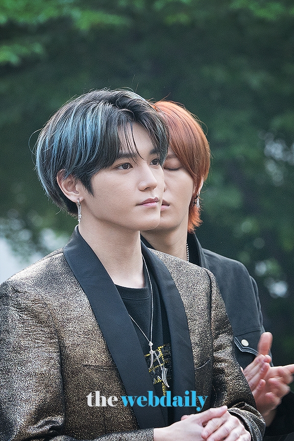 NCT127 태용, KBS 2TV 음악방송 '뮤직뱅크' 출근길