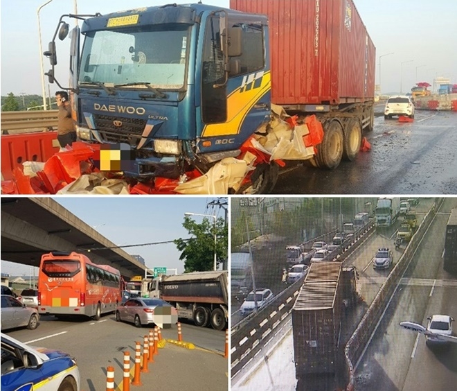 사고현장.(사진제공=부산경찰청)