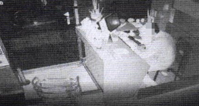 범행장면.(사진제공=부산경찰청)