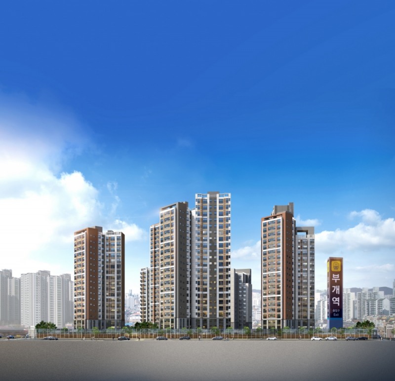 부개역 코오롱하늘채 투시도.(이미지=코오롱글로벌)