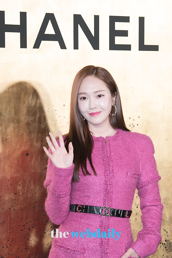제시카, 샤넬 컬렉션 쇼 개최 기념 포토월 행사 현장