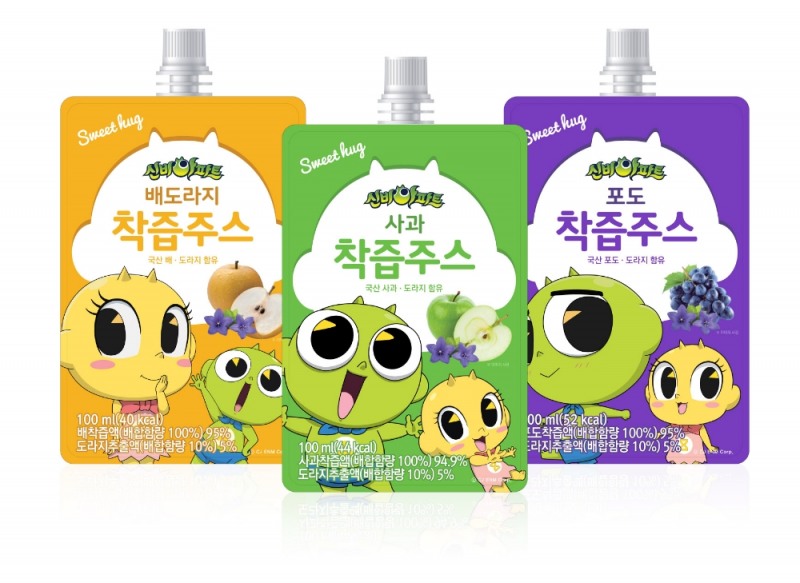 CJ ENM, 롯데마트와 신비아파트 캐릭터 음료 선보여