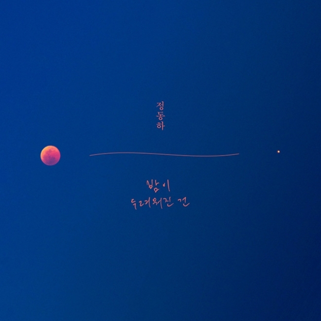 정동하, 신곡 '밤이 두려워진 건' 30일 발매