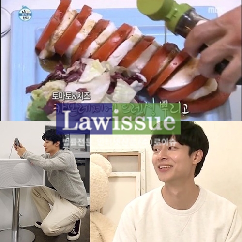 토마토 카프레제, 무한 배고픔 유발...만든 이의 잘생김은 덤