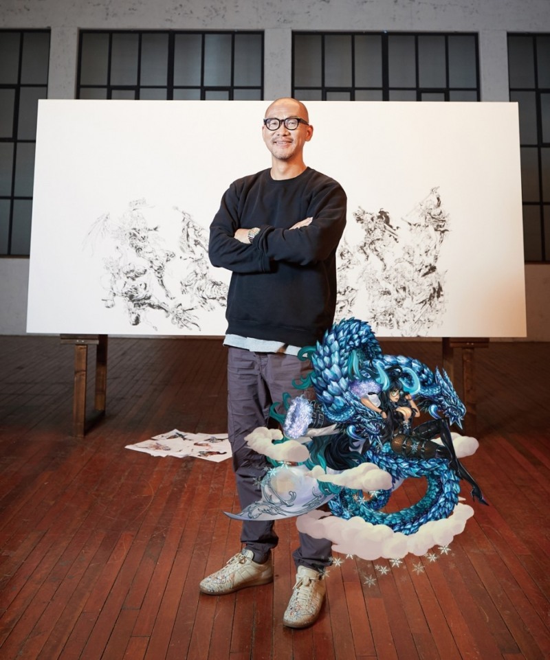 게임빌 ‘별이되어라!’ 시즌 7 임박.. ‘라이브 드로잉’ 대가 김정기 작가와 컬래버레이션