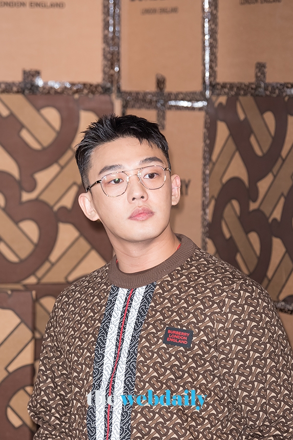 유아인, 버버리 모노그램 컬렉션 론칭 행사 현장