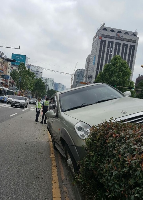 사고현장.(사진제공=부산경찰청)