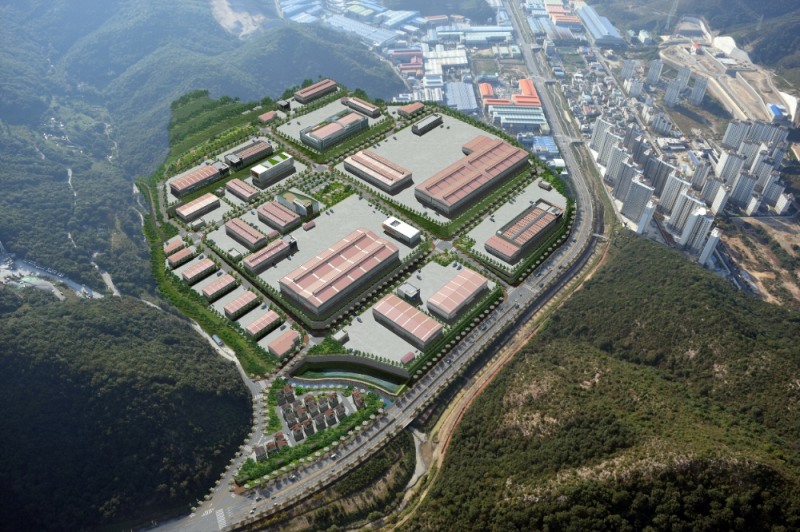 명동지구 조감도.(사진=반도건설)