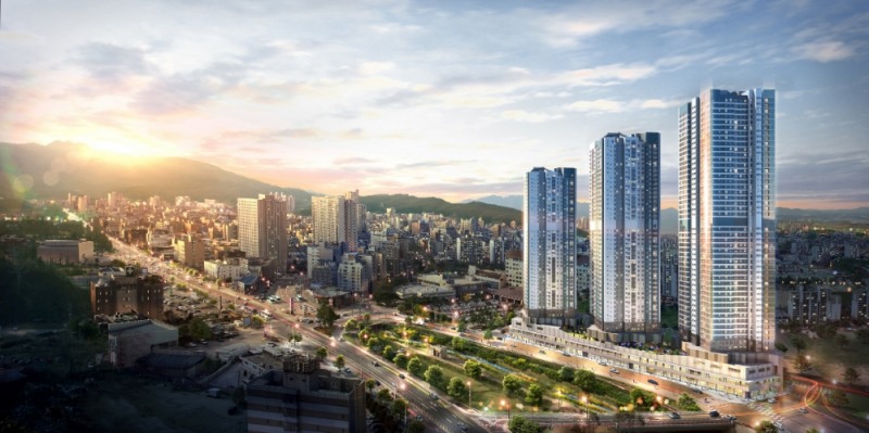 이천 롯데캐슬 페라즈 스카이 투시도(이미지=더피알커뮤니케이션)