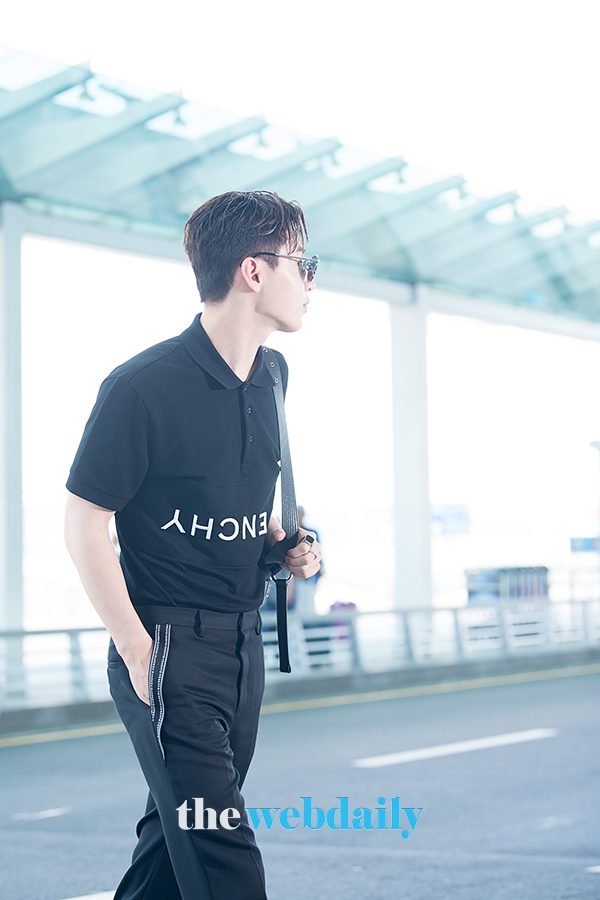 헨리, 인천국제공항 출국 현장