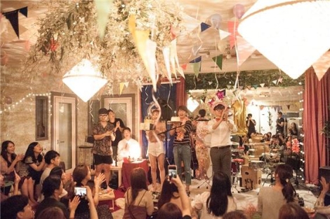 가내수공업 공연 현장 모습. 사진=가내수공연