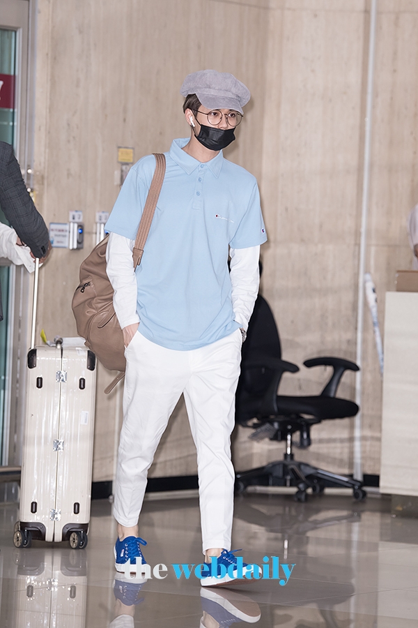 린옌준, 김포국제공항 입국 현장
