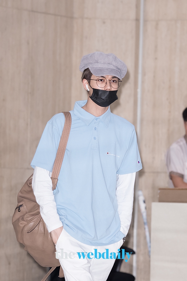 린옌준, 김포국제공항 입국 현장