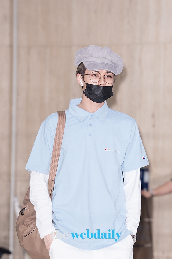 린옌준, 김포국제공항 입국 현장