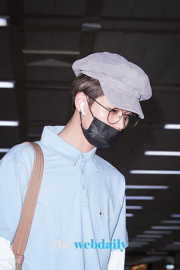 린옌준, 김포국제공항 입국 현장