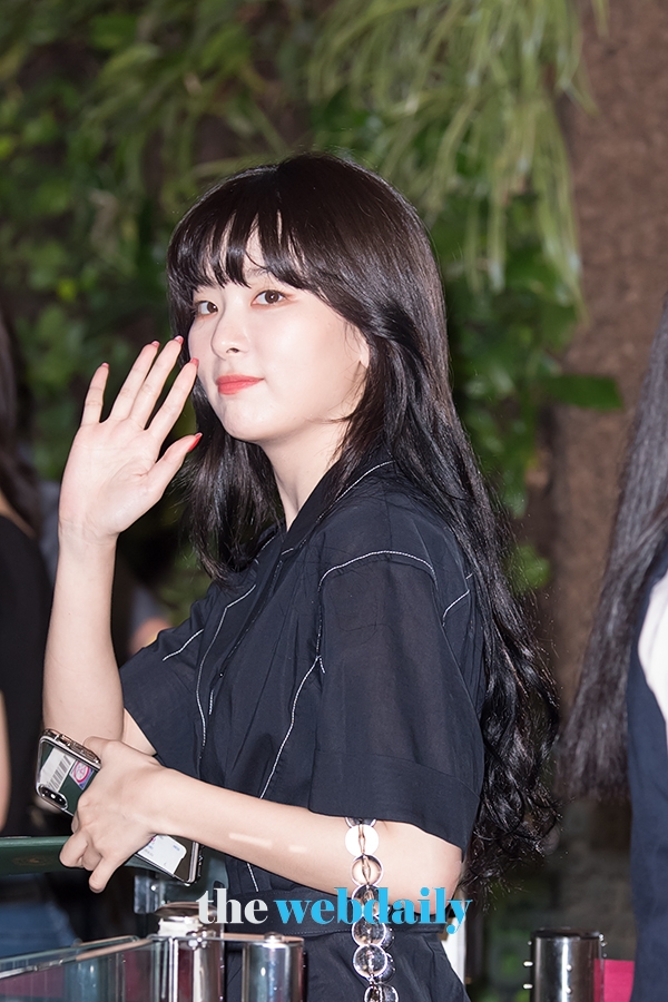 레드벨벳(RedVelvet) 슬기, 김포국제공항 출국 현장