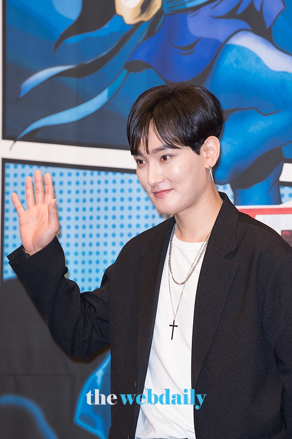 강타, tvN 예능프로그램 '슈퍼히어러' 제작발표회 현장