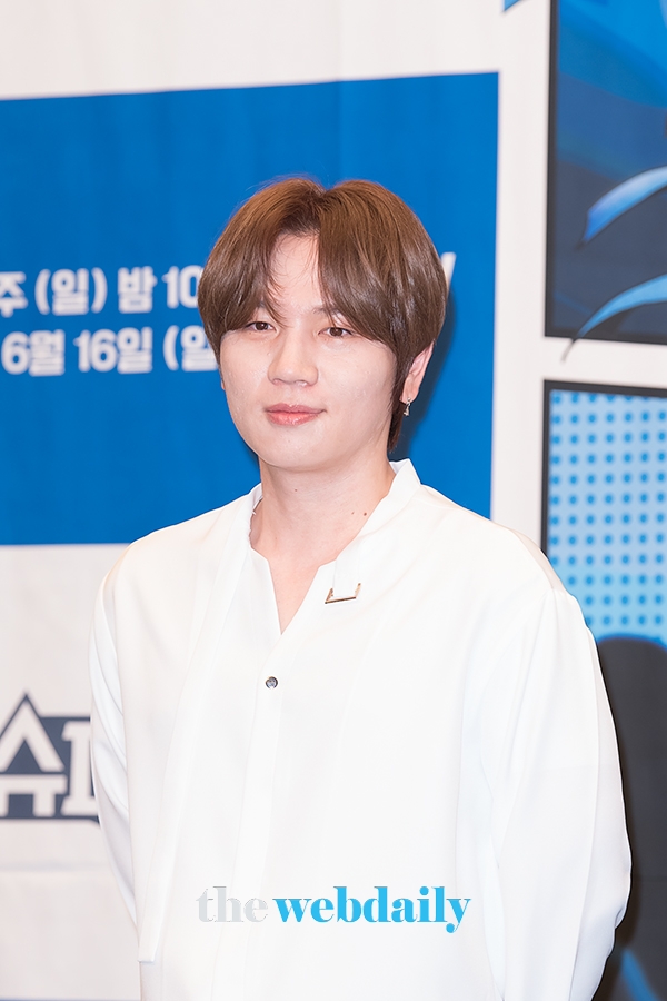케이윌, tvN 예능프로그램 '슈퍼히어러' 제작발표회 현장