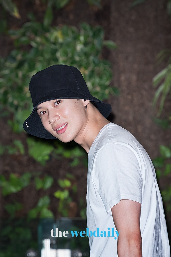 샤이니(SHINee) 태민, 김포국제공항 출국 현장