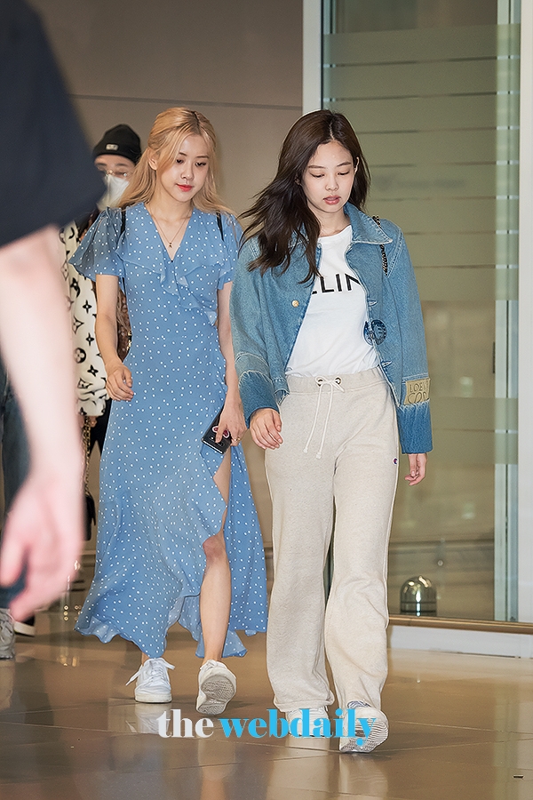 BLACKPINK(블랙핑크) 로제-제니, 인천국제공항 입국 현장