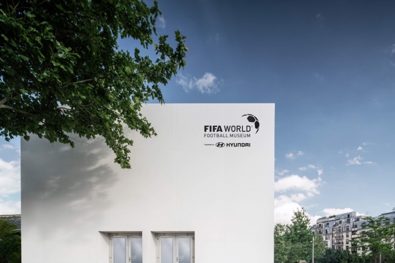'FIFA World Football Museum presented by Hyundai'의 외관.(사진=현대자동차)