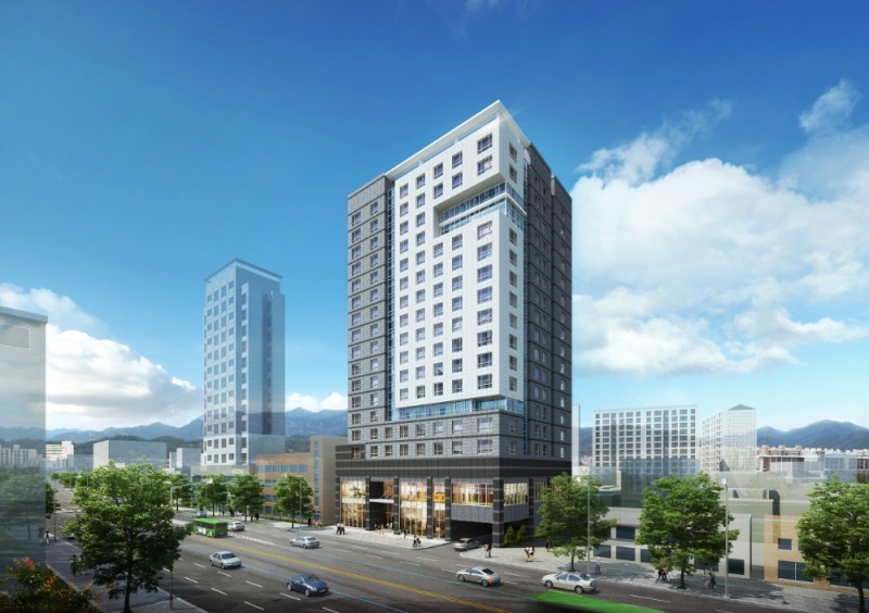 쌍문역 청년주택 투시도.(이미지=반도건설)