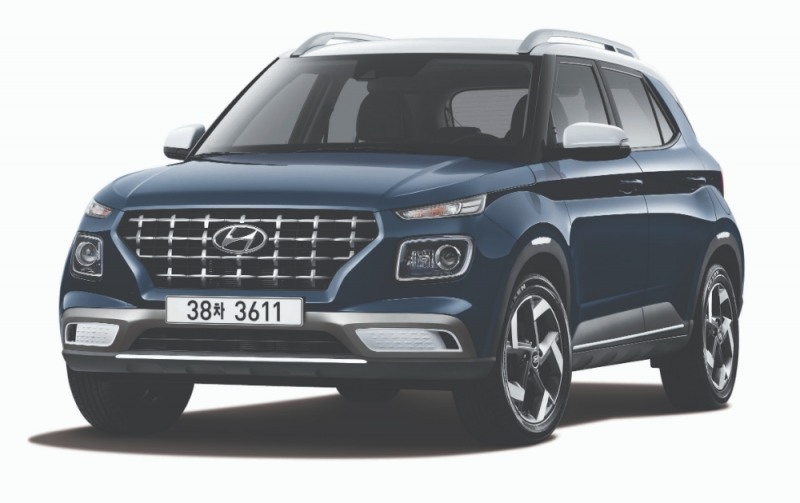 베뉴(VENUE) 전면부.(사진=현대자동차)