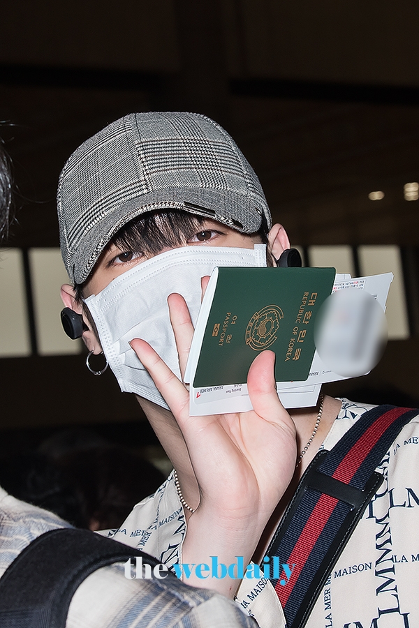 갓세븐(GOT7) 유겸, 김포국제공항 출국 현장