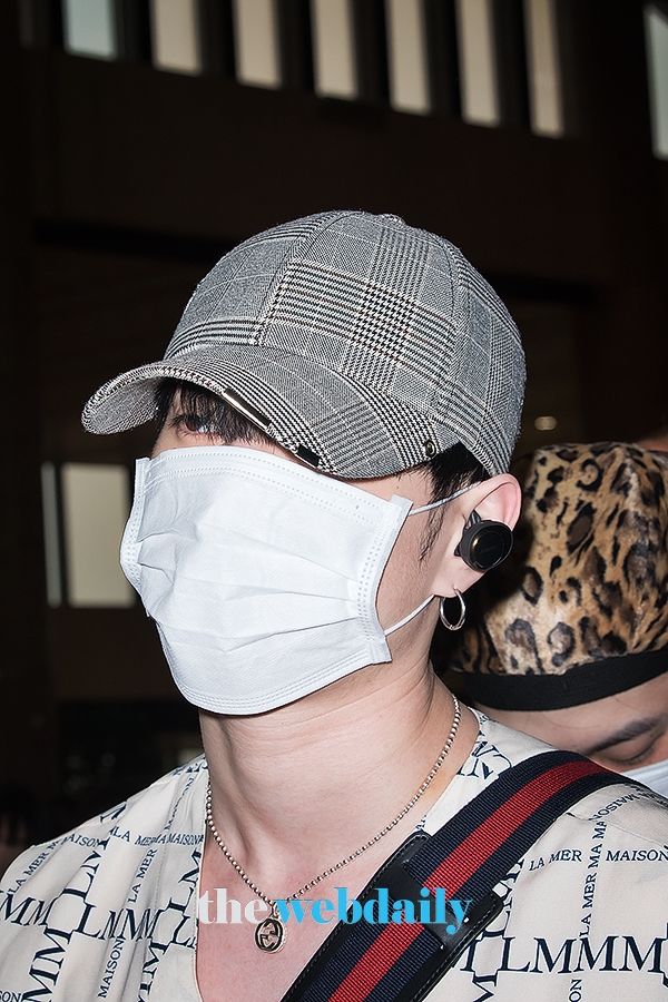 갓세븐(GOT7) 유겸, 김포국제공항 출국 현장