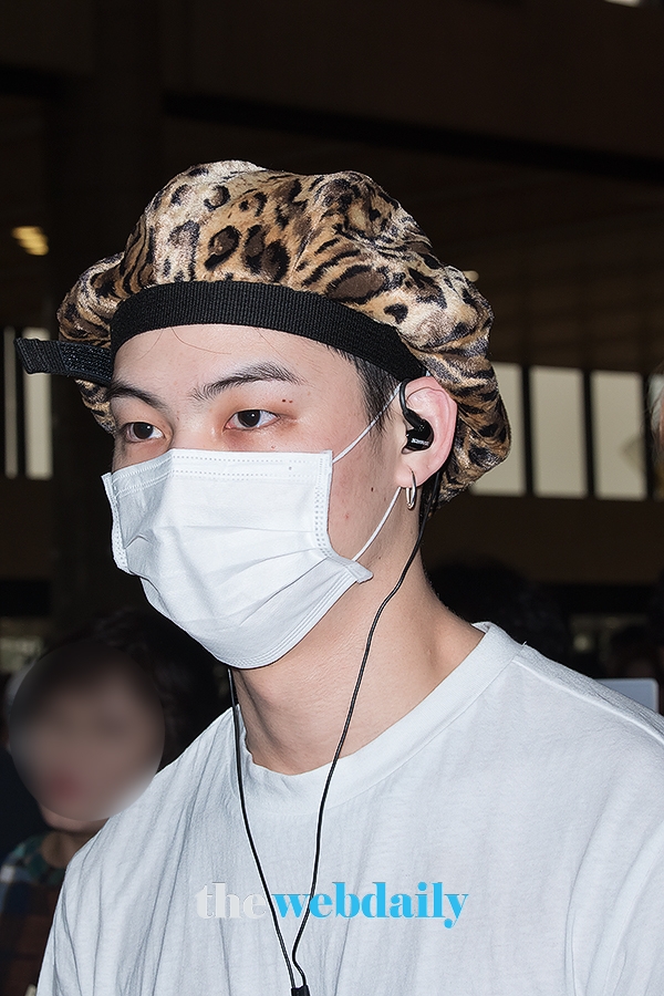 갓세븐(GOT7) 제이비, 김포국제공항 출국 현장