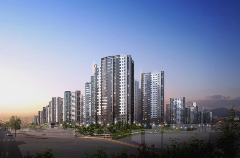 래미안 어반파크 투시도.(이미지=삼성물산)