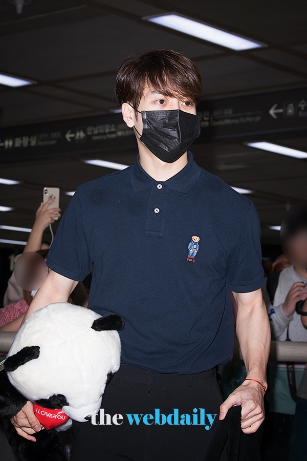 갓세븐(GOT7) 잭슨, 김포국제공항 입국 현장