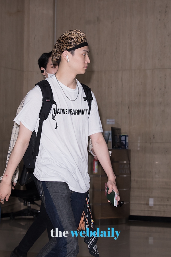 갓세븐(GOT7) 제이비, 김포국제공항 입국 현장