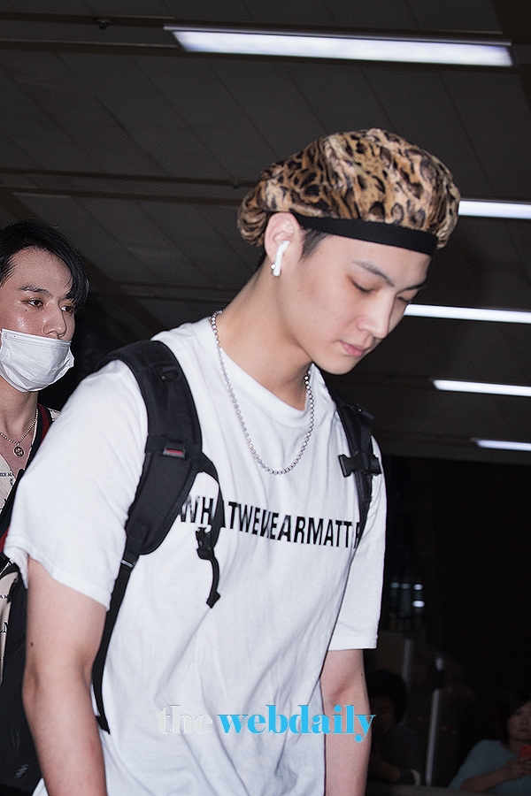갓세븐(GOT7) 제이비, 김포국제공항 입국 현장
