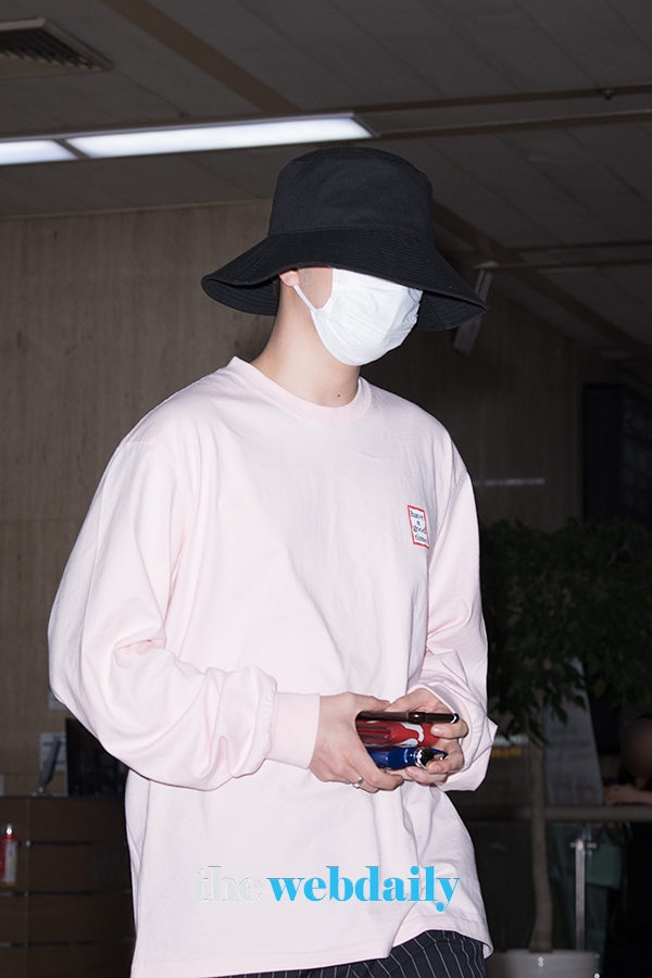갓세븐(GOT7) 영재, 김포국제공항 입국 현장