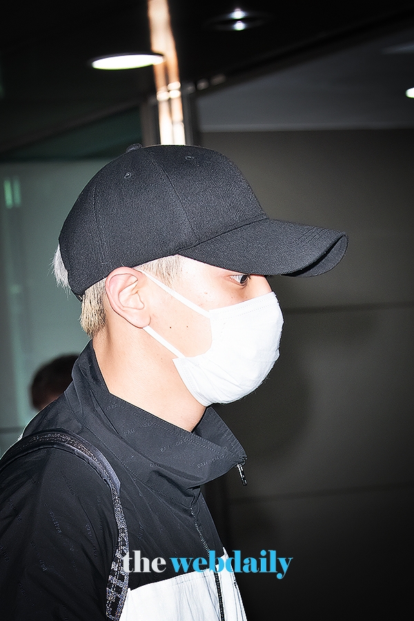엑소(EXO) 찬열, 김포국제공항 입국 현장