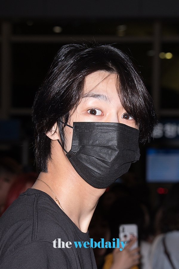 몬스타엑스(MONSTAX) 형원, 인천국제공항 입국 현장