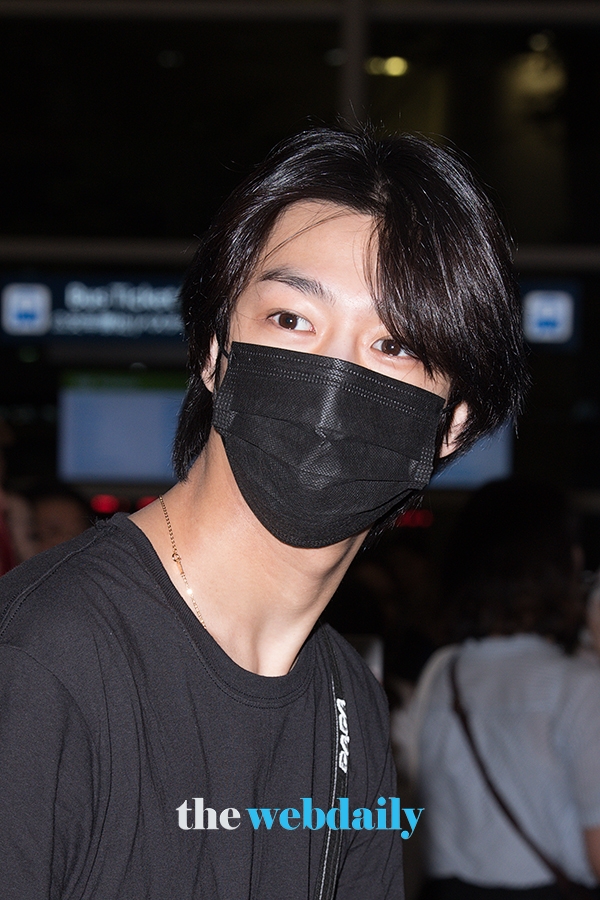 몬스타엑스(MONSTAX) 형원, 인천국제공항 입국 현장