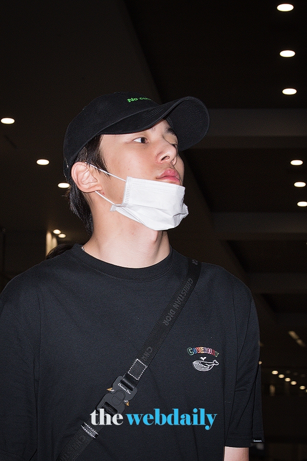몬스타엑스(MONSTAX) 민혁, 인천국제공항 입국 현장