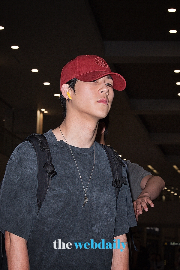 몬스타엑스(MONSTAX) 주헌, 인천국제공항 입국 현장