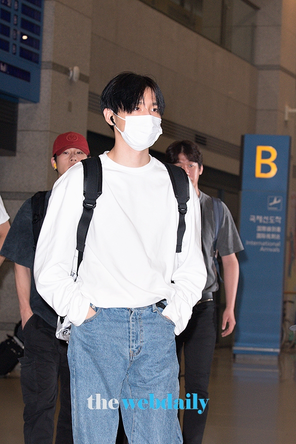 몬스타엑스(MONSTAX) 아이엠, 인천국제공항 입국 현장