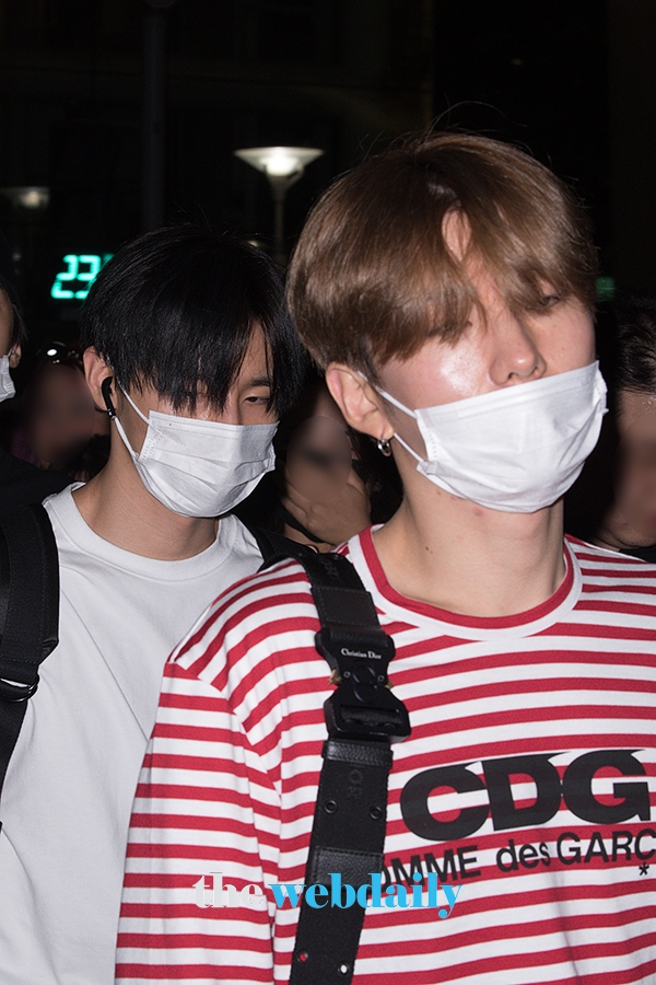 몬스타엑스(MONSTAX) 아이엠-기현, 인천국제공항 입국 현장