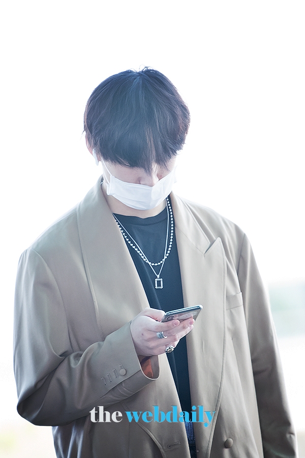 갓세븐(GOT7) 제이비, 인천국제공항 출국 현장