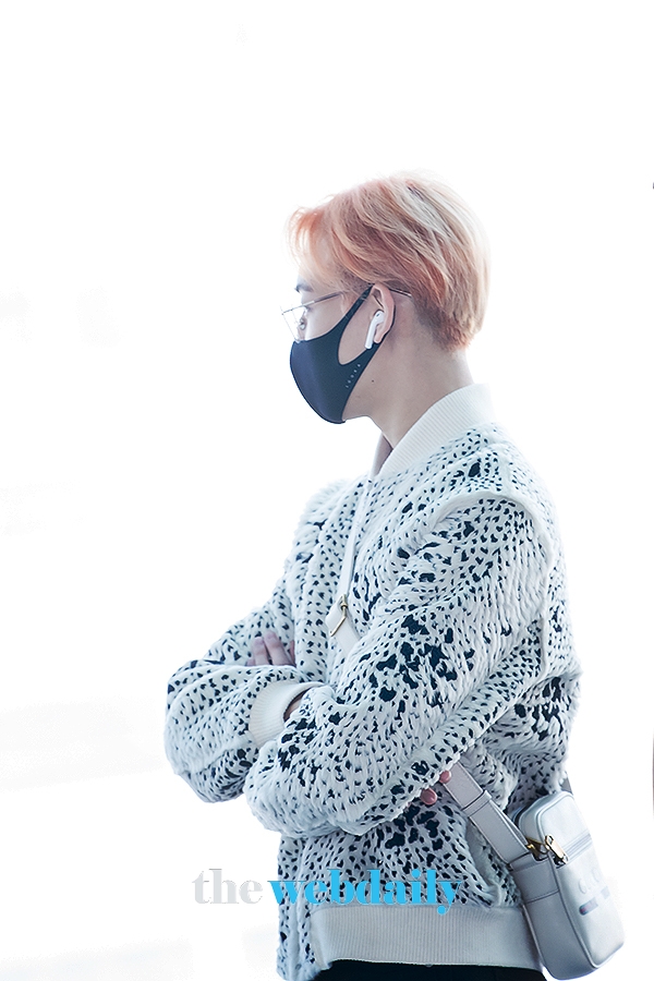 갓세븐(GOT7) 뱀뱀, 인천국제공항 출국 현장