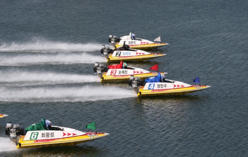 경정 경기 모습. (사진=국민체육진흥공단)