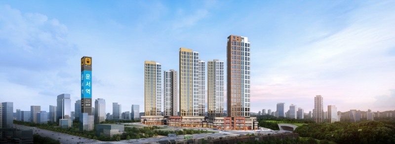 운서역 반도유보라 투시도.(이미지=반도건설)