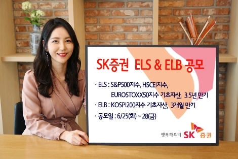 SK증권이 실시하는 ELS 및 ELB 공모 안내 이미지. 사진=SK증권