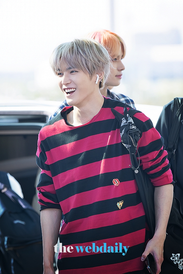 NCT127 태용, 인천국제공항 출국 현장