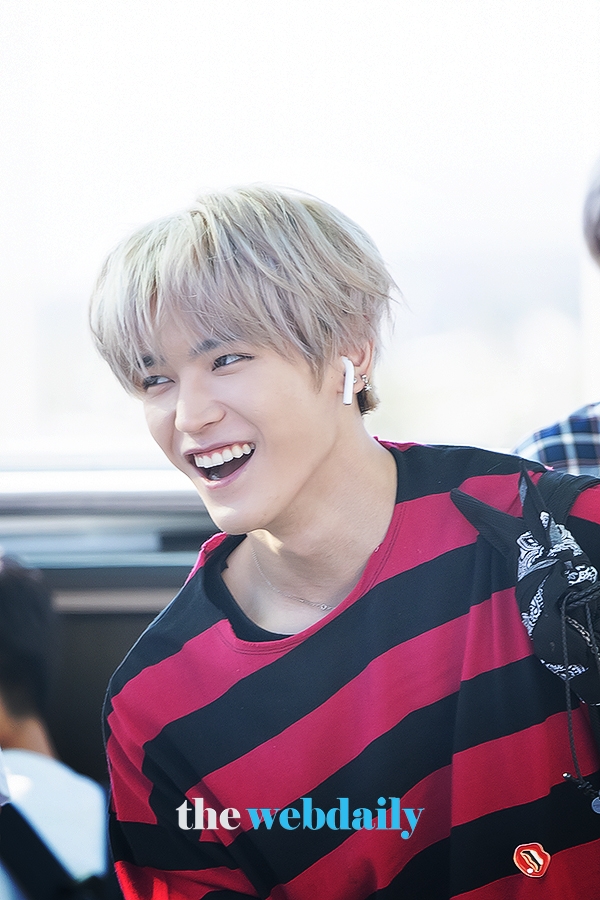 NCT127 태용, 인천국제공항 출국 현장