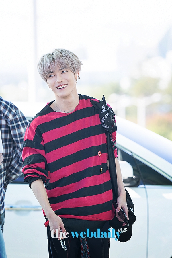 NCT127 태용, 인천국제공항 출국 현장